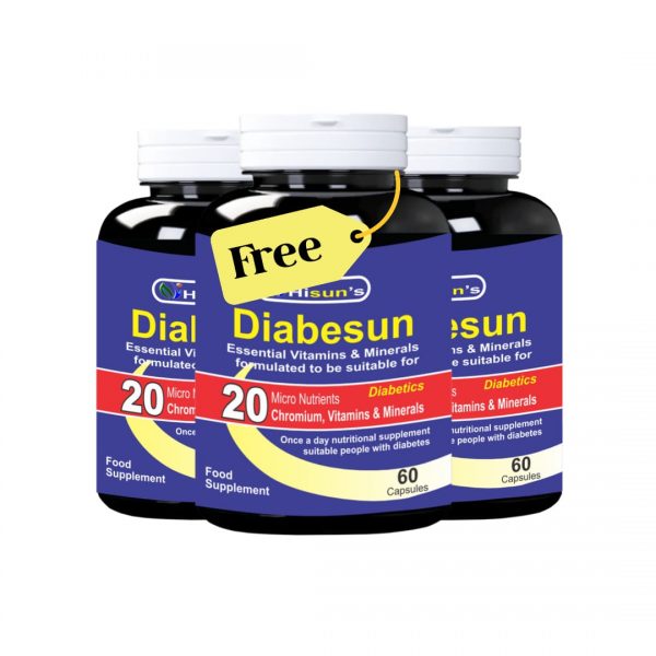<h4>2 Diabesun +1 Diabesun FREE</h4>